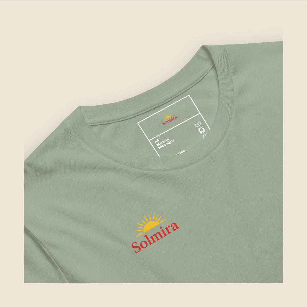 Solmira Oversized Tee – Sage