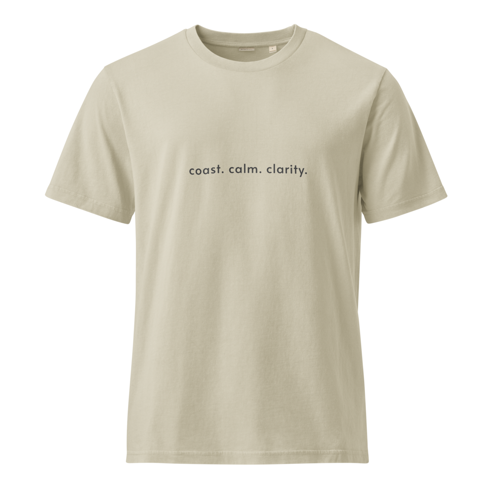 Coast. Calm. Clarity. Vintage Tee