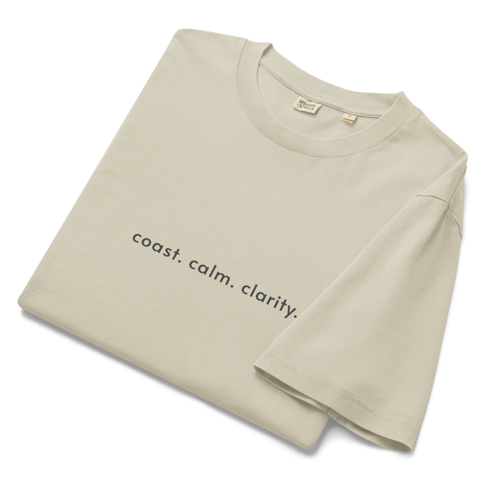 Coast. Calm. Clarity. Vintage Tee