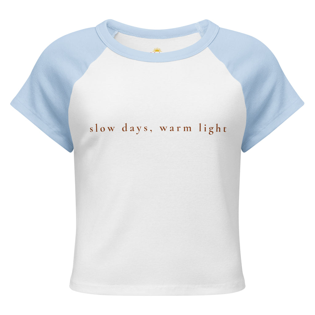 Solmira Mediterranean Raglan Baby Tee