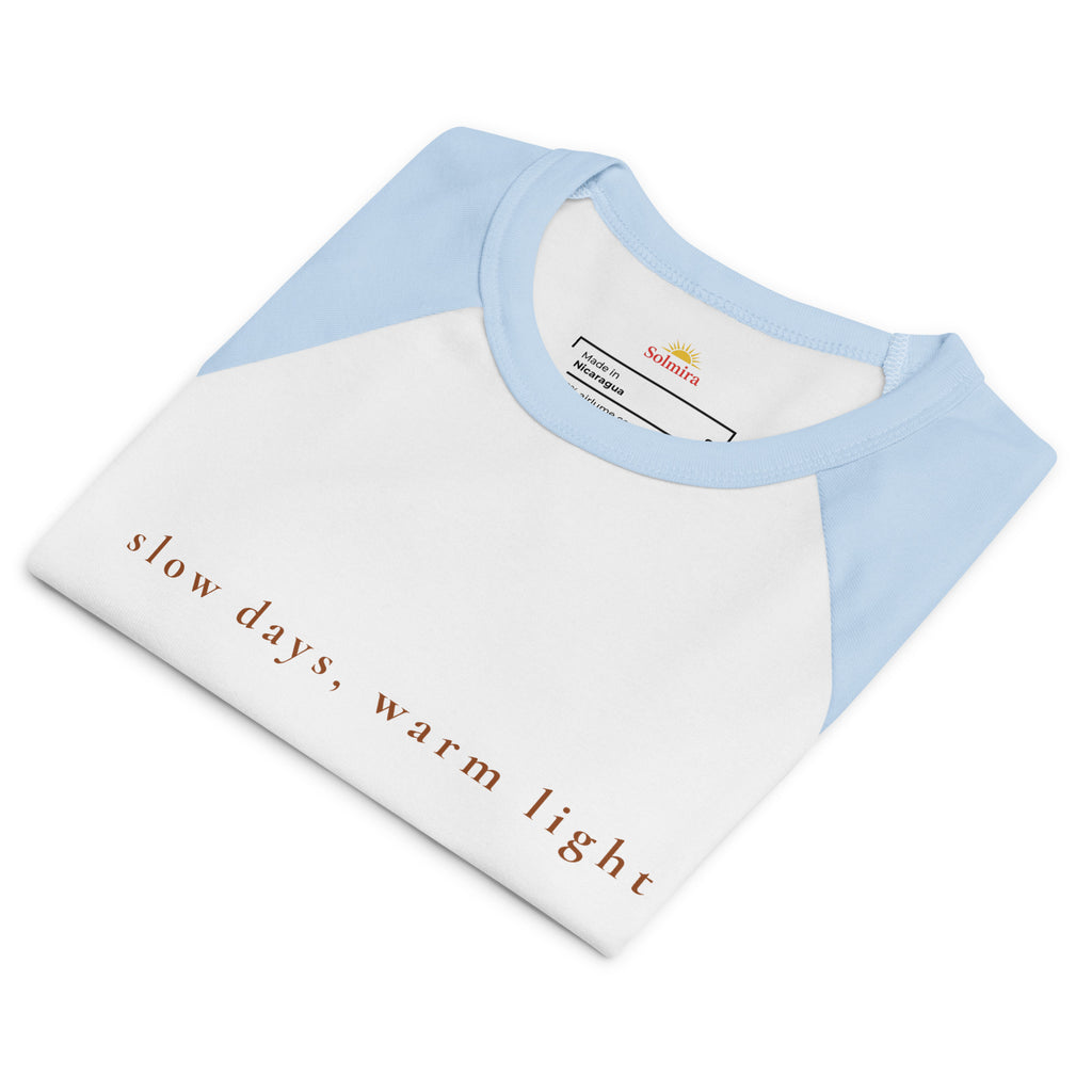 Solmira Mediterranean Raglan Baby Tee
